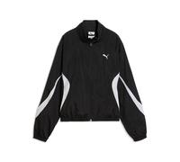 Women's Printed Logo Silicone Track Jacket Puma Noir XL