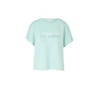 Women's printed T-shirt Tom Tailor Scuba Bleu S