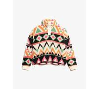 Superdry Super Soft Printed Henley Sweatshirt Multicolor L Women