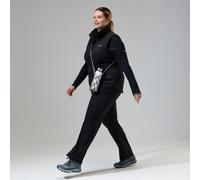Berghaus Women's Prism Polartec Interactive Gilet Fleece Vest, Added Warmth, Flattering Style, Durable, Black, 16