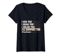 Women's Prison Chaplain V-Neck T-Shirt