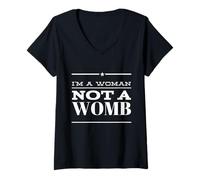Womens Pro Choice Support Reproductive Abortion Rights Feminist V-Neck T-Shirt