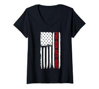 Women's Pro-Gun Anti-Idiot V-Neck T-Shirt