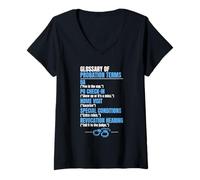 Womens Probation and Parole Officer V-Neck T-Shirt