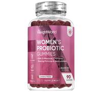 Women's Probiotic Gummies 4 Billion CFU 90 Gummies WeightWorld