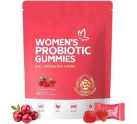 Women's Probiotic Gummies - 60 Count | Intimate Health Support with Prebiotics & Cranberry | Promotes pH Balance, Yeast Balance & Immune Health | Freshens Intimate Odor