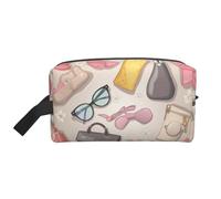 Women's Products Bags Shoes Perfume Portable Large-Capacity Travel Toiletry Bag (Print Models) Waterproof Makeup Storage Bag for Men and Women for Business Trips, Fitness, Bathroom, Daily Storage