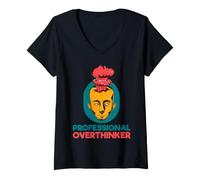Women's Professional Overthinker V-Neck T-Shirt