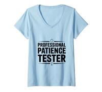 Women's Professional Patience Tester V-Neck T-Shirt