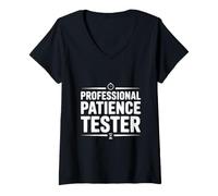 Women's Professional Patience Tester V-Neck T-Shirt