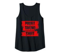Womens Profit Taking Trader Stock Market Stock Exchange Tank Top