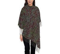 Women'S Programmer Programming Code Print Scarf,Fall Winter Fashion Fringed Shawl,Soft Warm Scarves, Sun-Proof Wrap Shawl