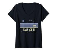 Womens Project Hail Mary, Tau Ceti V-Neck T-Shirt
