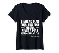 Women's Project Manager Funny Project Management V-Neck T-Shirt