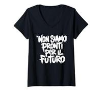 Women's Pronti per il Futuro? Non Ancora. V-Neck T-Shirt