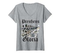 Womens Prussia T | Battle of Hohenfriedberg | Prussian Infantry V-Neck T-Shirt