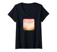 Womens Psalm 118:24 This is The Day Lord Made Rejoice Glad Faith V-Neck T-Shirt