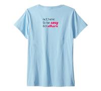 Womens PSYCHOLOGY VALUE STRONG CONFIDENCE V-Neck T-Shirt