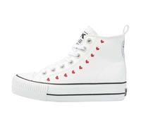 Women's pu/embroidery sneakers British Knights Kaya Mid Blanc 36