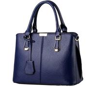 Women's PU Leather Handbag Business Commuter Bag Large Capacity Shoulder Bags(3)