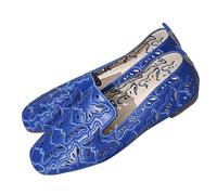 Womens PU Loafers English Style Vintage Low-Top Round-Toe Loafers Spring Summer Comfortable Carved Breathable Wide Leather Hollow Flat Slip On Shoes Ladies Dressy Work Business Shoes Size 3.5-7.5