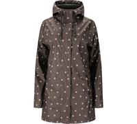 Women's PU Waterproof Jacket Weather Report Sunrise Aop Marron 46