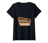 Womens Public lands owner this land is our land not for sale. V-Neck T-Shirt