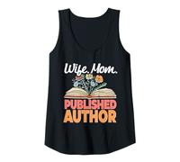 Womens Published Author & Novel Writing Storyteller Tank Top