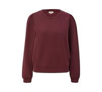 Womens Puff Sleeve Scuba Sweatshirt s.Oliver Rouge 34