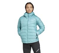 Women's Puffer jacket adidas Terrex Xperior Climawarm+ Turquoise 2XS