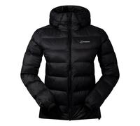 Berghaus Women's Ewden Insulated Extra Warmth Big Baffle Winter Padded Jacket | Hydroloft Insulation | Adjustable, Black/Black, 16