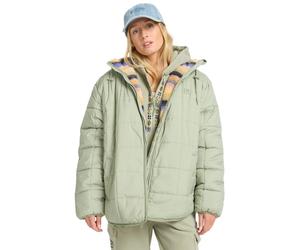 Women's Puffer jacket Billabong Happy Camper Vert XS