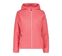 CMP - Women's Padded Jacket Fix Hood - Synthetic jacket size 48, pink/red