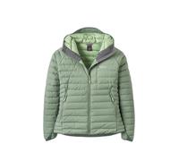 Rab Women's Microlight Windstopper Hoody - GTX Windproof Gore-Tex Down Jacket for Skiing & Climbing - Dark Fig Green - Medium