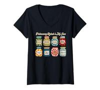 Womens Pulmonary Rehab is My Jam Respiratory Therapist Lung Nurse V-Neck T-Shirt