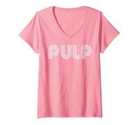 Womens PULP V-Neck T-Shirt