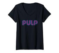 Womens PULP V-Neck T-Shirt