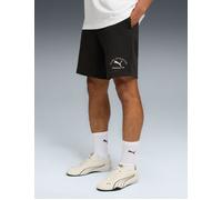 Women's Puma Classics 8" Pintuck Short - Puma Black - Size: Large