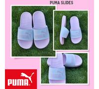 Women's Puma Popcat Slides Sandal Beach Pink Shoe Slip On New Size 6