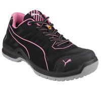Puma Safety Fuse Tech Lightweight Ladies Lace up Safety Trainer Black