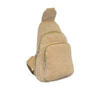 Women's Pure Color Bag Women's Bag New Velvet Canvas Bag Casual Single Shoulder Crossbody Bag Clear Shoulder Bag for Women (Khaki, One Size)