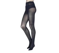 Womens Pure Matt 50 Denier Recycled Tights FALKE in Black/Marine/Graphite 1 Pair
