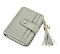Women's Purse Ladies' Wallet Compact Short Pouch(Green)