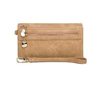 Women's Purse Women Vintage Long Wallet Coin Purse(Beige)