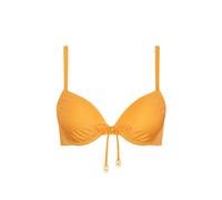 Women's push-up bikini top Lisca Karpathos Jaune 38B