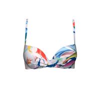 Women's push-up bikini top Lisca Nice Gris 40B