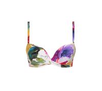 Women's push-up bikini top Lisca Roma Blanc 40A