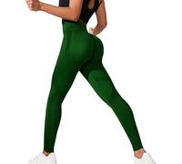 Women's Push Up Leggings High Waist Flat Stomach Sports Trousers Tight Pure Color Comfortable and Breathable Stretchy Pants for Gym Yoga Sport Soft Cheap Fitness