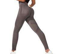 Women's Push Up Leggings High Waist Flat Stomach Sports Trousers Tight Pure Color Comfortable and Breathable Stretchy Pants for Gym Yoga Sport Soft Cheap Fitness