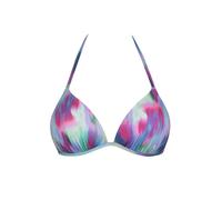 Women's push-up triangle bikini top Lisca Jersey Violet 40A